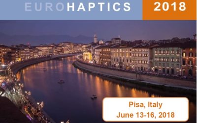 EUROHAPTICS 2018, June 13-16 Pisa Conference Center