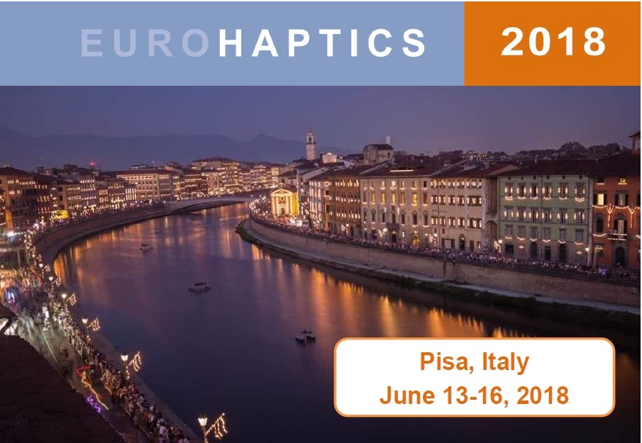 eurohaptics Pisa June 2018
