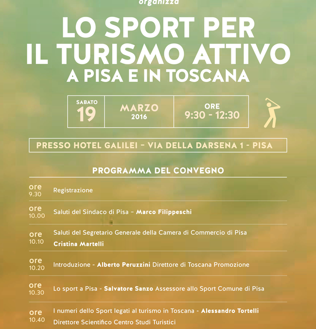 Sport per il turismo attivo - Pisa e Toscana